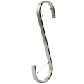 Miniatyrbilde 1 av 5: 10stk rustfri stålhenger S-kroker for kokekar 35x38mm