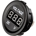 Miniatyrbild 3 av 5: Universal Vattentät LED Voltmeter Digital Display Voltmeter för Lastbil Auto Motorcykel DC 12V-24V (Blå)