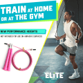 Miniatyrbilde 4 av 5: Hopprep - Speed ​​Rope, justerbar for boxning, resor pink