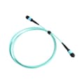 Miniatyrbillede 5 af 5: MPO Patchcord 12 Core OM3 Patchkabel Optisk Kabel Multi Mode OM3 Mpo til 100G 40G Modul 12 Core OM3 Mpo Patchcord A[ht] 2M