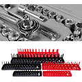Miniatyrbild 5 av 5: 6st Metrisk/Tums Socket Hållare Multifunktions Plast Socket Organizer Socket Hållare Organizers Socket Förvaringshållare Fack,