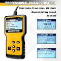 Miniatyrbild 4 av 5: Kodläsare V310 OBD2 bilfelkodavläsningstavla/diagnostikinstrument stöder flera språk