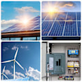Miniatyrbillede 3 af 5: 12V24V10A-60A simpel solar controller 10A