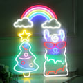 Miniatyrbillede 2 af 5: LED-neonlys, komplet udvalg af akryl-bagplader, natlamper til soveværelsesdekoration (bagplade-kærlighed-kærlighed-rød),