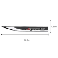 Miniatyrbilde 5 av 5: 2 stk 3d metall bilskjermmerke-klistremerke Sports Gtd-emblem logo for golf 4 5 6 7 8 Mk5 Mk6 Mk7 Mk8 biltilbehør TURBO Red