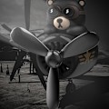 Pikkukuva 3 / 5: Bear Pilot Auton ilmanraikastin Roterande Propeller Utlopp Doft Hikii Hako Bear