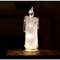 Miniatyrbilde 2 av 5: 4 STK LED Tårer Elektronisk Stearinlys Jul Restaurant Bar Ornament Nattlys Dekor