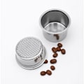 Miniatyrbillede 3 af 3: Trykløst filter, enkeltlags kaffefilter i rustfrit stål Trykløs filterkurv, espressofilterkurv til R