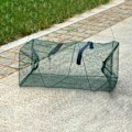 Miniatyrbillede 4 af 5: Kartokner Fiskenet, Bærbart, foldet Fiskenet Net Lynlås Net Sammenklappelig Krebsefælde Rejer Karper Krebs Krabbe Agn Cast Mesh Trap