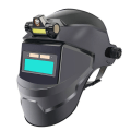 Miniatyrbillede 5 af 11: Automatisk mörkare svetshjälm Huvudmonterad svetsmask Säker Headlight one