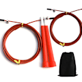 Miniatyrbild 1 av 5: Hopprep - Speed ​​Rope, justerbar för boxning, resor red