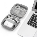 Miniatyrbilde 3 av 5: Bærbar oppbevaringsveske for hodetelefoner Hard Shell Digital veske Eva Bluetooth veske Datakabel Mac Lader U Diskdeksel