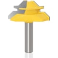 Miniatyrbilde 1 av 5: 8 mm 45 graders Lås Lås Gjæringsfres Bits Spaltekutter For Trebearbeiding Fres 51 mm Diameter Kutt Gul