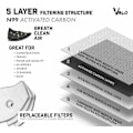 Pikkukuva 5 / 5: Ulkoilunaamio aikuisten lasten ratsastusnaamio (Black Mask englantilainen laukku),