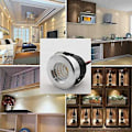 Pikkukuva 3 / 3: Set 4 mini upotettavaa LED-kohdevaloa, 3 W,