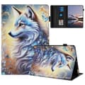 Miniatyrbild 1 av 5: För iPad 10.2 (2021) Surfplattefodral Multicolor White Wolf