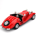 Miniatyrbillede 1 af 4: 1:28 Legering klassisk bil Retro bilmodell prydnad red