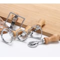 Miniatyrbild 2 av 4: Form av zinklegering , Dim Sum Cake Dumpling Crust Cake Form, Cake Cutter, Bakeware, Kitchenware, A02,
