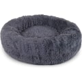 Miniatyrbillede 1 af 5: Rund hundekurv Kattemåtte Donutkurv Ø 40 cm (L) mørkegrå