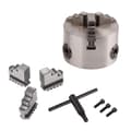 SANOU K11 80 3-backschuck för svarv, 3 tum, 80 mm diameter