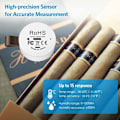 Miniatyrbillede 3 af 5: Bluetooth indendørs hygrometer termometer, mini indendørs termometer, temperaturovervågningssensor, digitalt hygrometer til Hom