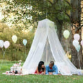 Miniatyrbilde 5 av 5: Sengemyggnett, stort myggnett for seng, myggnettsengetak for king-size-seng eller dobbeltseng, myggnetting