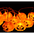 Pikkukuva 3 / 3: Pumpkin Blow Molded Pumpkin String Lights (6 cm iso kurpitsa) [Kahdeksan tilan aurinkomalli] 7m 50 Lights