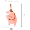 Pikkukuva 2 / 2: Taustapeilin tarvikkeet, söpö Swing Happy Pig Piggy Hang
