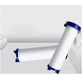 Miniatyrbild 5 av 5: Tryckduschhuvud med trycksatt bi-turbo propellerfläkt 3 filterelement (silver + 3 filterelement)