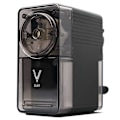 Miniatyrbillede 1 af 4: Speciel kreativ blyantspidser til kunststuderende (V5s Vitas transparent sort-60°over-3,85cm-7cm),