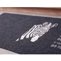 Miniatyrbilde 4 av 5: Dørmatte Dørmatte Dørmatte Inngangsmatte Støvmatte Sklisikker gangmatte Dørmatte Diverse mønstre 50x80cm (Grå Zebra-trykk 50*80),