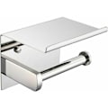 Miniatyrbillede 1 af 3: 304 Toiletrulleholder i rustfrit stål Toiletpapirholder Badeværelsestilbehør - Sølv LYCXAMES