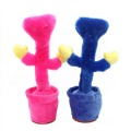 Miniatyrbild 3 av 3: Poppy Playtime Huggy Wuggy Twist Cactus elektrisk docka Blue+Pink