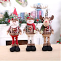 Miniatyrbillede 4 af 5: Juledukke Snemand Elgdyr Julepynt