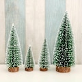 Miniatyrbild 4 av 5: Julgran, minijulgran och 1 meter varmgul humörljus 20cm LYCXAMES