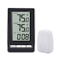 Miniatyrbillede 2 af 5: Trådløs digital LCD indendørs og udendørs termometer temperaturmåling