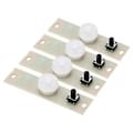 Miniatyrbild 3 av 8: 4-delad solcellslampa kretskort med infraröd kroppsinduktionsstyrmodul för 3,7V elektroniska komponenter