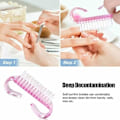 Pikkukuva 4 / 5: Kynsiharjan osat Käsienpuhdistusharjan puhdistustyökalu nail art varten LYCXAMES