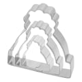 Miniatyrbild 1 av 5: 3-delad set, dunhatt, set, form i rostfritt stål , form, form,