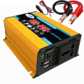 Miniatyrbild 2 av 2: 4000 W Peak Dc 12v till växelström 220v omvandlare billaddare växelriktare