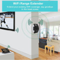 Miniatyrbillede 5 af 5: WiFi Repeater, Kraftig WiFi-forstærker, WiFi Extender N300, WiFi Signal Booster, 1 Ethernet-port, Dækker op til 200㎡, Eas