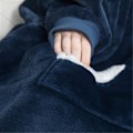 Miniatyrbilde 3 av 5: Teppe Sweatshirt Oversized hettegenser navy