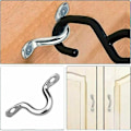 Miniatyrbilde 4 av 5: 12 stykker flate dekkspenner eyelet med 12 stykker skruer for kajakk kano rigging (6 mm)
