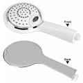 Miniatyrbillede 3 af 5: LED brusehoved, LED brusehoved håndbruser, 3 farver temperaturkontrol brusehoved, LED temperatur brusehoved, Tem