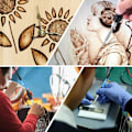 Pikkukuva 5 / 5: Pyrografiasarja, ammattimainen Pancellent-puunpolttotyökalu juotosraudalla