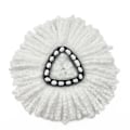 Miniatyrbilde 1 av 2: Mikrofiber svingmoppetilbehør for svingmoppehoder white 1pcs