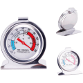 Miniatyrbilde 4 av 5: Rustfritt stål Kjøleskap Termometer Fryser Termometer Fryser Termometer Fryser Termometer Termometer