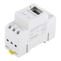 Miniatyrbillede 2 af 5: Programmerbar digital timer, digital timer, LCD display, ugentlig digital timer med programmering, DIN Rail Programmab