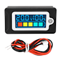 Miniatyrbillede 1 af 8: LCD-skærm Ternær Lithium Batteri Spændings Procent Tester, Rest Batteri Detektor Måler Monitor