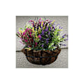 Miniatyrbillede 2 af 5: 12 farver Bland og match kunstige lavendelbuske kunstige grønne lavendelblomster UV-resistente planter,